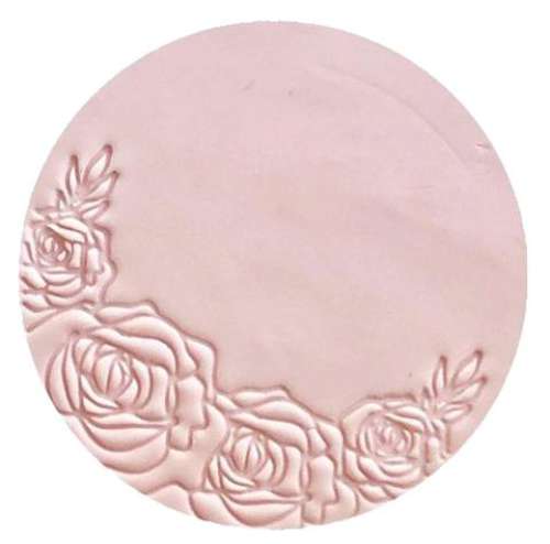 Cookie Stamp Embosser - Rose Border